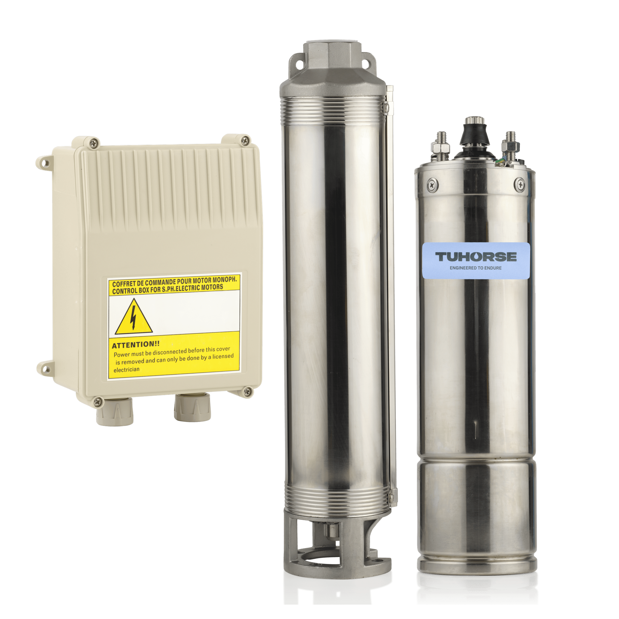 4" 0.5HP/240V S - 08 Submersible Bore Pump Package - Tuhorse Australia