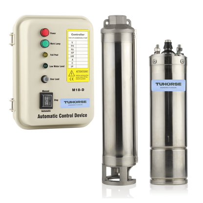 4" 0.5HP/240V S - 08 Submersible Bore Pump Package - Tuhorse Australia