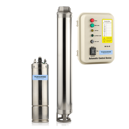 4" 3HP/240V MA - 10 Submersible Bore Pump Package - Tuhorse Australia